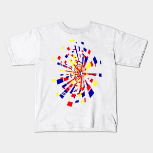 Abstract circular geometric Kids T-Shirt